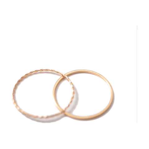 Double Gold Rings